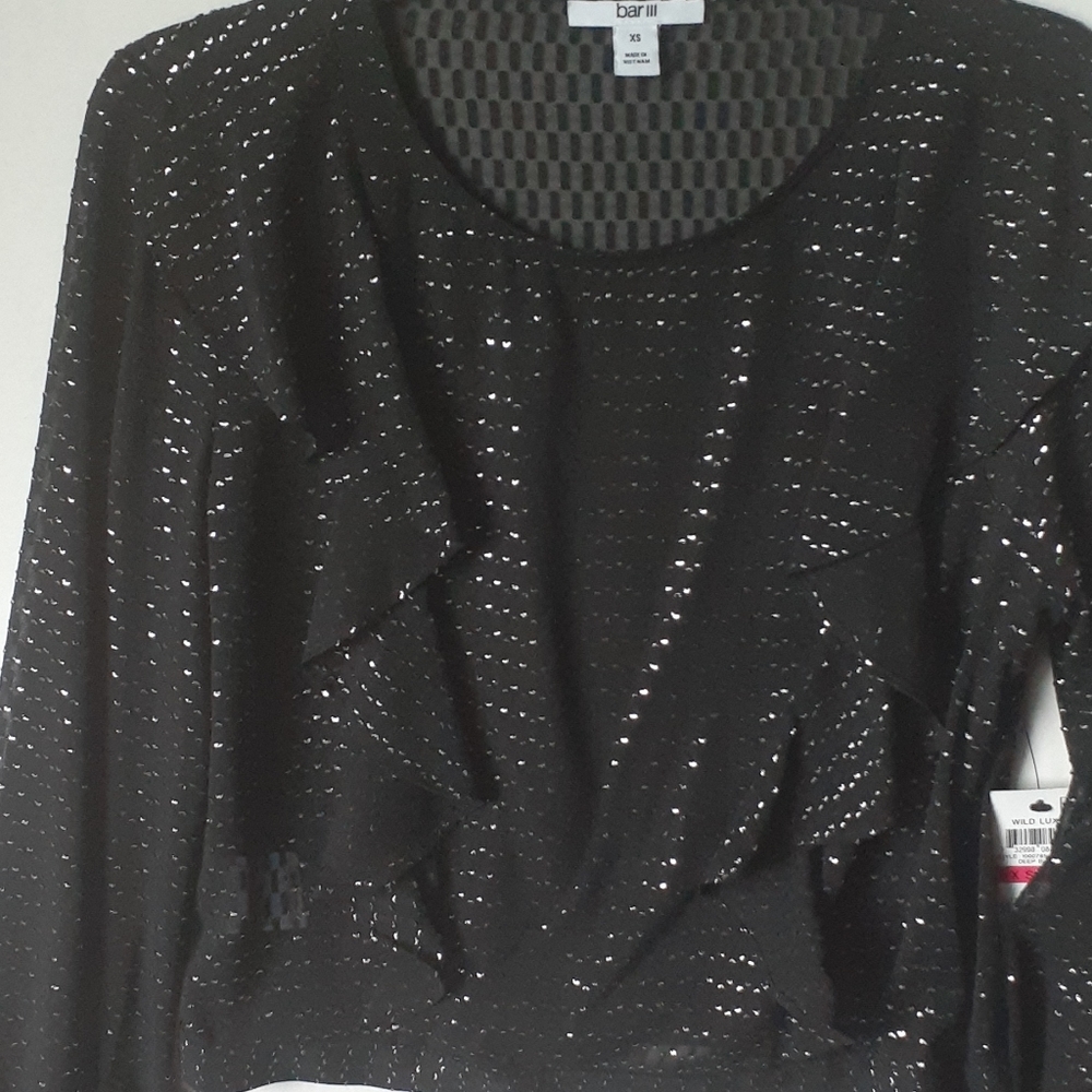 BAR III 💞Super Sexy Almost Sheer Bar III Top
